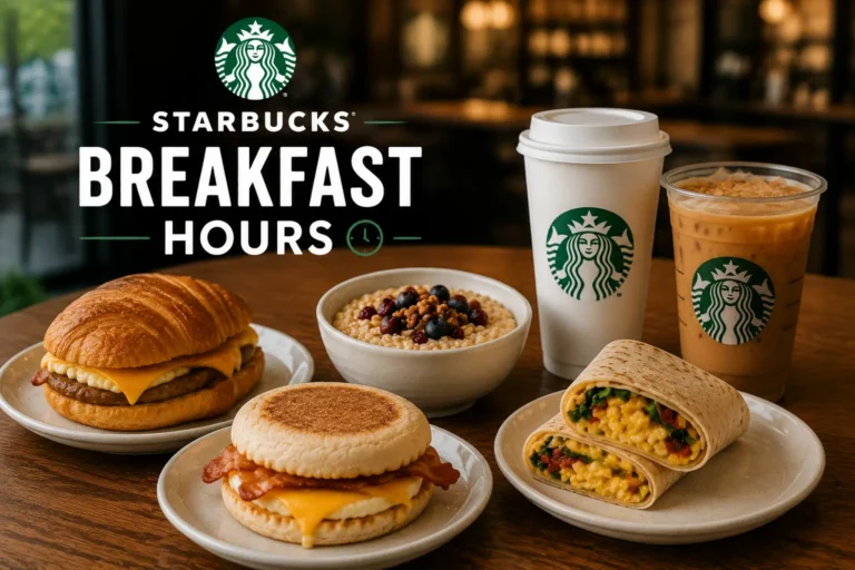 Starbucks Breakfast Hours